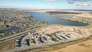 Chestermere lakefront views